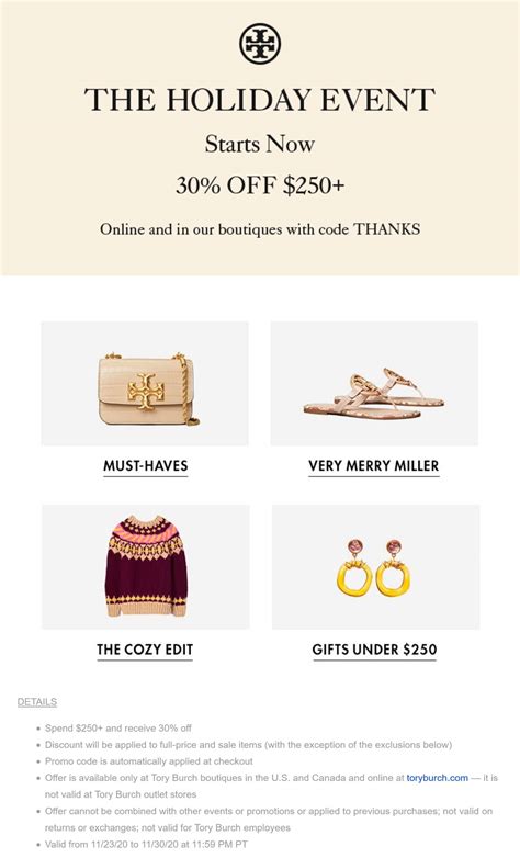 tory burch 10 discount